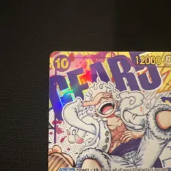 One Piece TCG OP05-119 Monkey D. Luffy Gear 5 Parallel SEC Alt Art English NM - Image 5