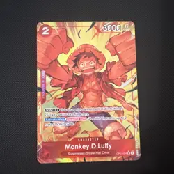 One Piece TCG Monkey D Luffy OP01-024 Alt Art English NM - Image 1