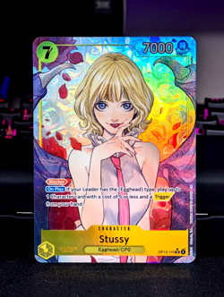 One Piece Stussy OP13-110 SR Alternative Art Carrying On His Will - Image 2