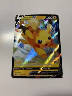 Pokemon Pikachu V - Promo SWSH: Sword & Shield Promo Cards SWSH285 NM - Image 1