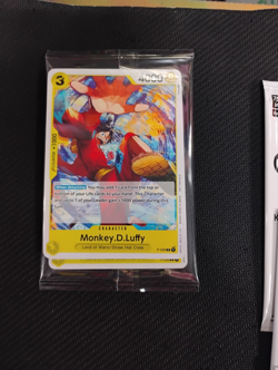 Lot One Piece Card Game Kingdoms of Intrigue and Monkey.d.luffy promo pack - Image 2