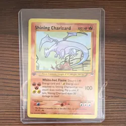 Pokemon Shining Charizard Neo Destiny Secret Rare Holo 107/105 100 HP Card - Image 1