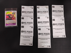 Lot One Piece Card Game Wings Of The Captain and Roronoa Zoro promo pack - Image 1