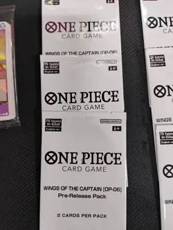 Lot One Piece Card Game Wings Of The Captain and Roronoa Zoro promo pack - Image 3