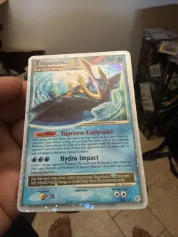 Pokemon TCG Empoleon LV.X Holo Rare Card Diamond & Pearl 120/130 Mint Condition - Image 2