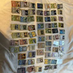 Lot Of Old Pokemon Cards! Varying Age/Condition! A Lot Of Holos And Some 1stED - Image 1