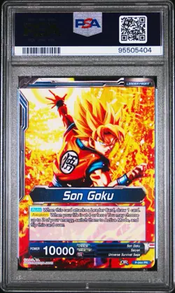 PSA 10 GEM MINT Full Power Son Goku P-044 Dragon Ball Super Card Draft Box 2 - Image 2