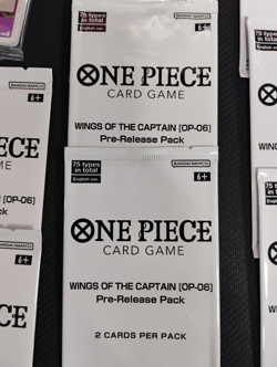 Lot One Piece Card Game Wings Of The Captain and fist of the divine pre-release - Image 3
