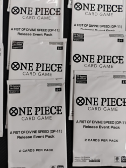 Lot One Piece Card Game Wings Of The Captain and fist of the divine pre-release - Image 4