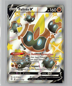 Falinks V SV115/SV122 Pokemon TCG Shining Fates Sword Shield Shiny Rare Card NM - Image 1