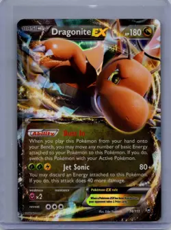 Dragonite EX 74/111 - Pokemon TCG Furious Fists XY Ultra Rare Card MP - Image 1