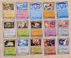 (15) SV08: Surging Sparks Reverse Holo Card Lot Pokemon - Image 1
