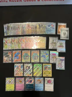 Lot of (75) Pokemon TCG English Cards (All Shiny) - EX, EX Tera, Full Art, & SR - Image 2