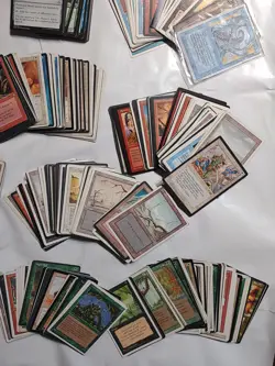 Big Old! Vintage Magic Gathering Over 700 Cards Collection Ice Age Mtg Lot - Image 3