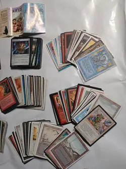 Big Old! Vintage Magic Gathering Over 700 Cards Collection Ice Age Mtg Lot - Image 5