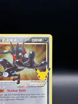 Pokemon TCG Greninja Gold Star SWSH144 25th Celebrations Promo Card - Image 4