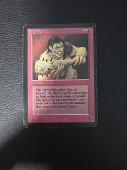 Gray Ogre Alpha Limited Edition LEA Regular MP MTG Magic Card - Image 1