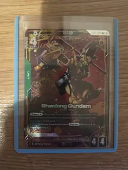 Gundam Card Game Newtype Rising Shenlong Gundam GD01-029 R+ Holo Foil Rare - Image 1