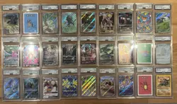 27 AGS Graded And 14 GG Graded Pokemon Cards - Image 1