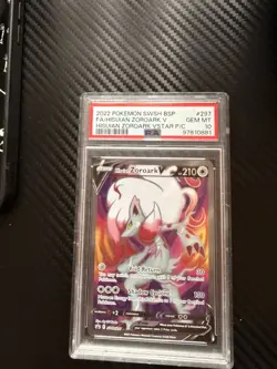 Hisuian Zoroark V SWSH297 SWSH: Sword & Shield Promo Cards Holo - Image 1