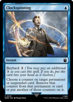 MTG - Clockspinning - Doctor Who - Magic the Gathering - Image 1