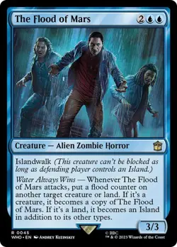MTG - The Flood of Mars - Doctor Who - Magic the Gathering - Image 1
