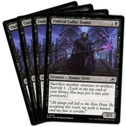 x4 Umbral Collar Zealot - 0123 - Edge of Eternities - MTG - NM Ships Now - Image 1