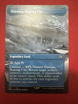 Otawara, Soaring City (Borderless) Kamigawa: Neon Dynasty Regular - Image 1