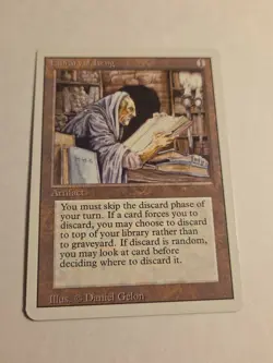 Library of Leng X1 3ED Revised Edition MTG - Image 1