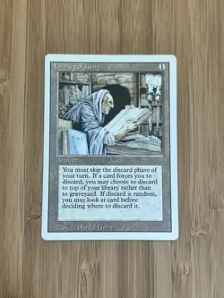 MTG Magic the Gathering Library Of Leng Revised Edition LP - Image 1