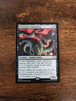 MTG Persistent Constrictor (DSC) NM*Duskmourn Commander*-1/-1 Counters* - Image 1