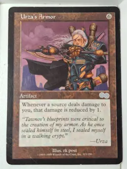 Urza's Armor - Urza's Saga - Magic the Gathering MTG Nice! - Image 1