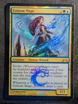 Fathom Mage - Foil Prerelease - Gatecrash (MTG) - Image 1