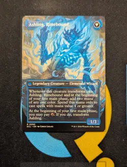 Ashling, Rekindled / Rimebound Borderless Rare ECL 290 Lorwyn Eclipsed MTG - Image 2
