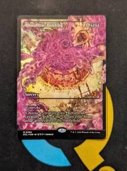 Bloodline Bidding Foil Showcase Mythic ECL 385 Lorwyn Eclipsed MTG - Image 1
