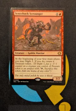 Scuzzback Scrounger Rare ECL 153 Lorwyn Eclipsed MTG - Image 1