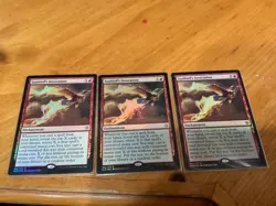 3X FOIL SUNBIRD’S INVOCATION mn to good condition - Image 1