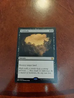 Sinkhole Eternal Masters Regular NM MTG Magic A - Image 1