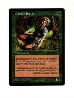 MTG Quirion Ranger NM- Visions Magic the Gathering ~ Free Shipping ~ - Image 1