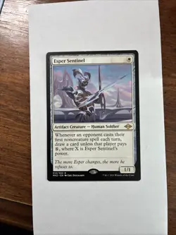 Magic the Gathering Esper Sentinel Modern Horizons 2, Regular Rare - Image 1