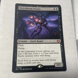 Bitterbloom Bearer Lorwyn Eclipsed Regular MTG - Image 1