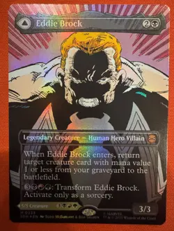 Eddie Brock (0233) (Borderless) Marvel's Spider-Man Foil - Image 2