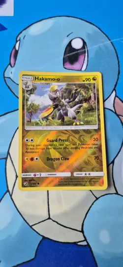 Hakamo-o 53/70 Dragon Majesty Reverse Holo Mint Pokemon Card - Image 1