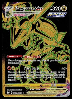 Pokemon Card - Rayquaza VMAX Silver Tempest TG29/TG30 Secret Rare - Image 1