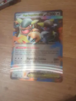 Pokemon Mega Kangaskhan EX Jumbo Black Star Promo 025 (Mega Evolution Box) - Image 1