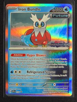 Iron Bundle SVP 058 (Prerelease Black Star Promo) Paradox Rift Lightly Played - Image 1