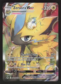Zeraora VMAX GG42/GG70 Pokemon TCG Crown Zenith NM - Image 1