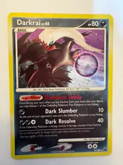 Darkrai 3/100 Pokemon Holo Rare pre-owned - Image 1
