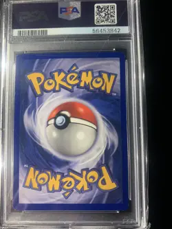 WOTC- 1999 Pokemon Game- 1st Edition Shadowless Machop #52/102- PSA 6 - Image 2