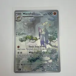 Pokemon Mienshao 200/182 SV04: Paradox Rift Illustration Rare Stage 1 Holo - Image 1